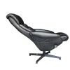 ECO-DE ECO-739N  Chaise de massage avec pouf  "VENICE" Noir